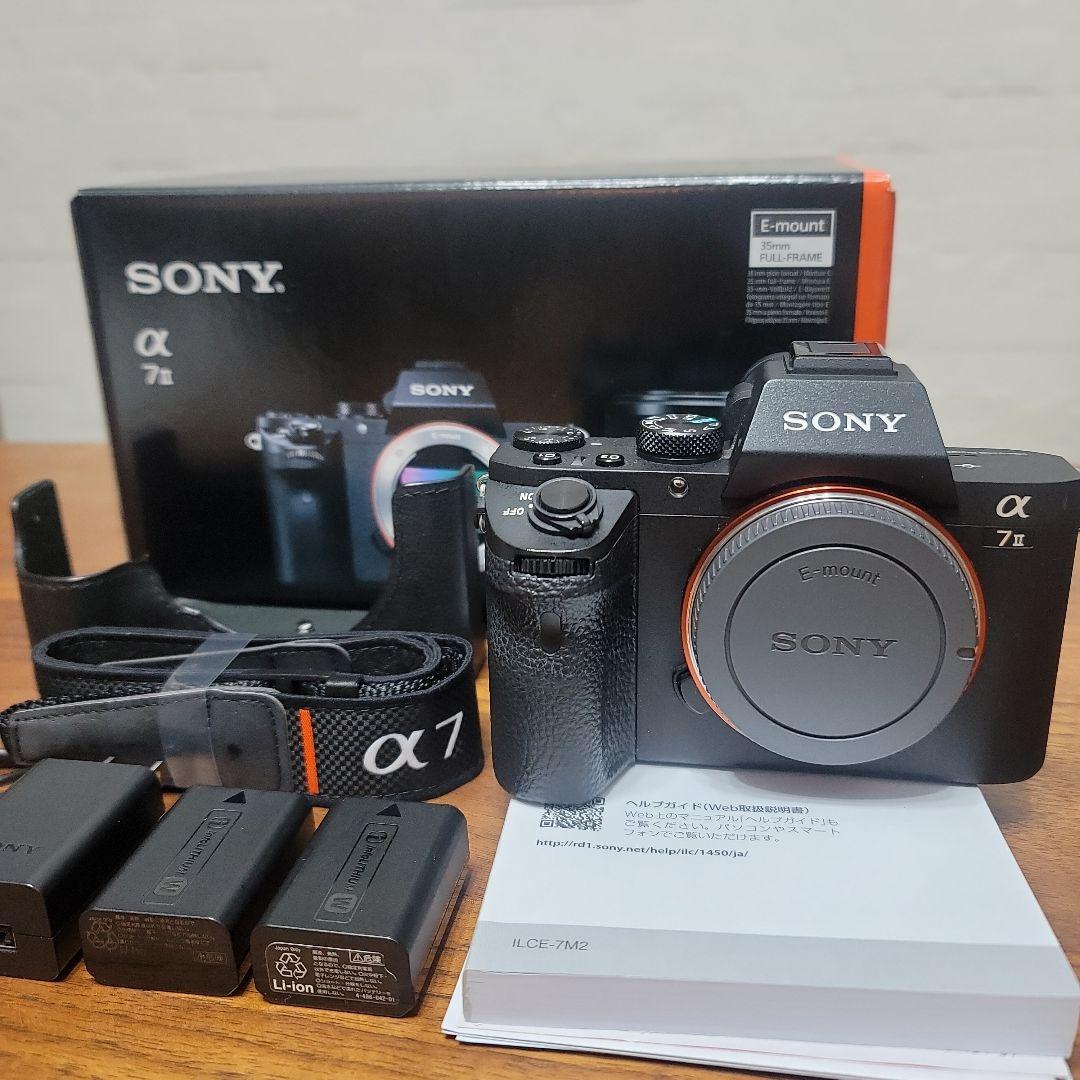 [ジャンク]ソニー ミラーレス一眼 α7II ボディ（レンズなし）
