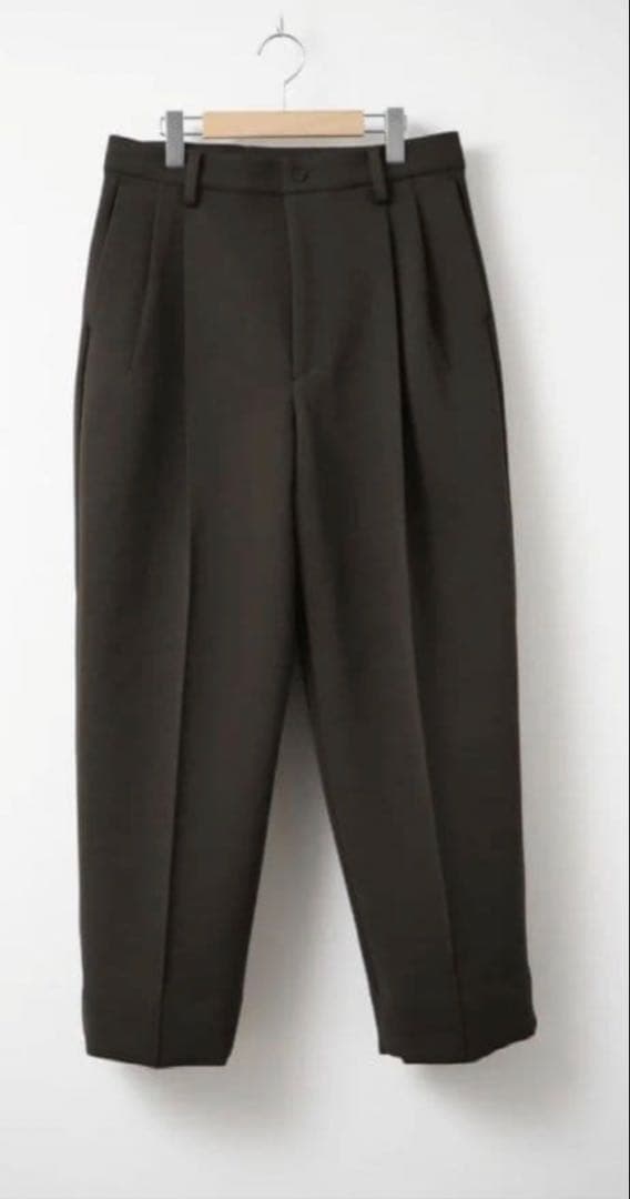 パンツ stein wide trousers