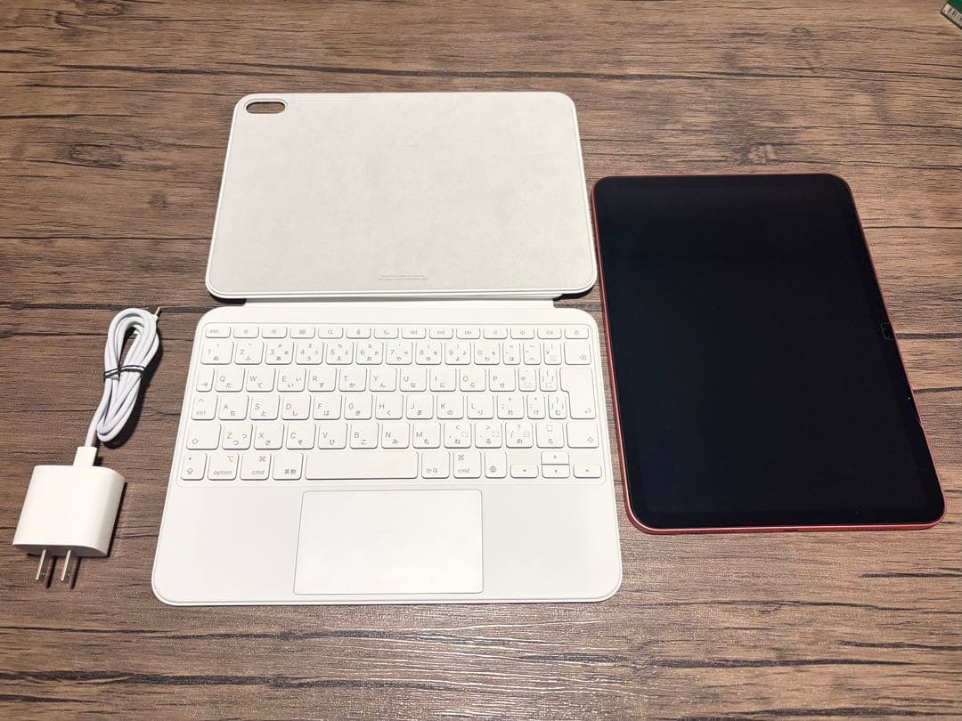 iPad第10世代 64GB ピンク Magic Keyboard Folio