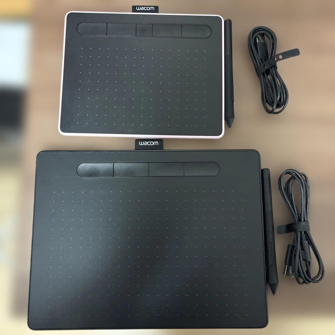 Wacom Intuos SサイズとMサイズ　セット