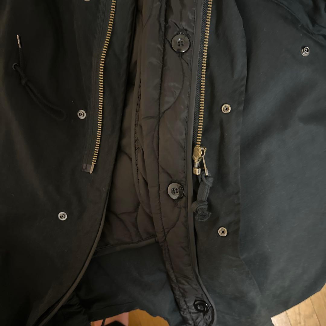 M65 LINER SET/モッズコート ライナー セット L ブラック