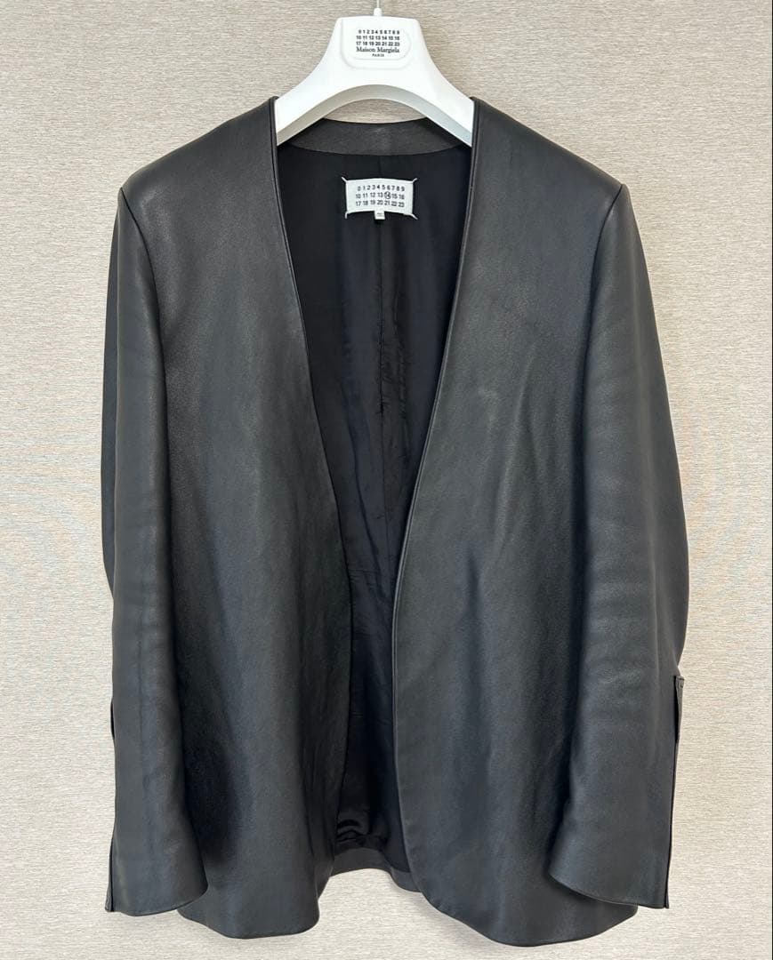 k*k様 ぱ*ぱ様 Maison margiela ノーカラージャケット 46