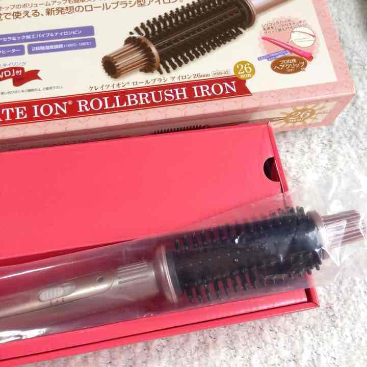 クレイツ イオン ロールブラシアイロン26mm