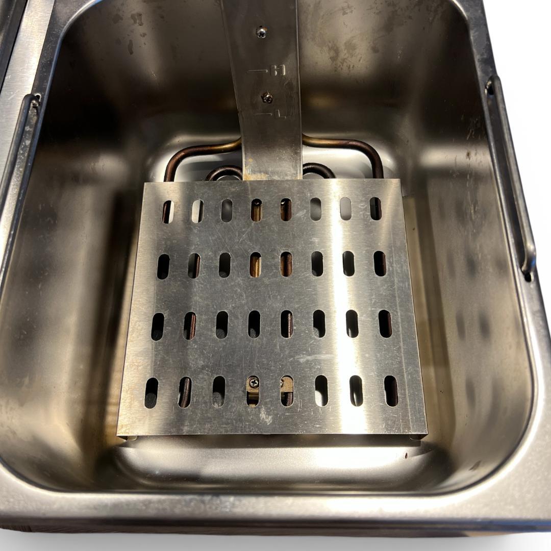 電気フライヤー 2槽式 卓上タイプ KIPROSTAR PRO-6.0FELW