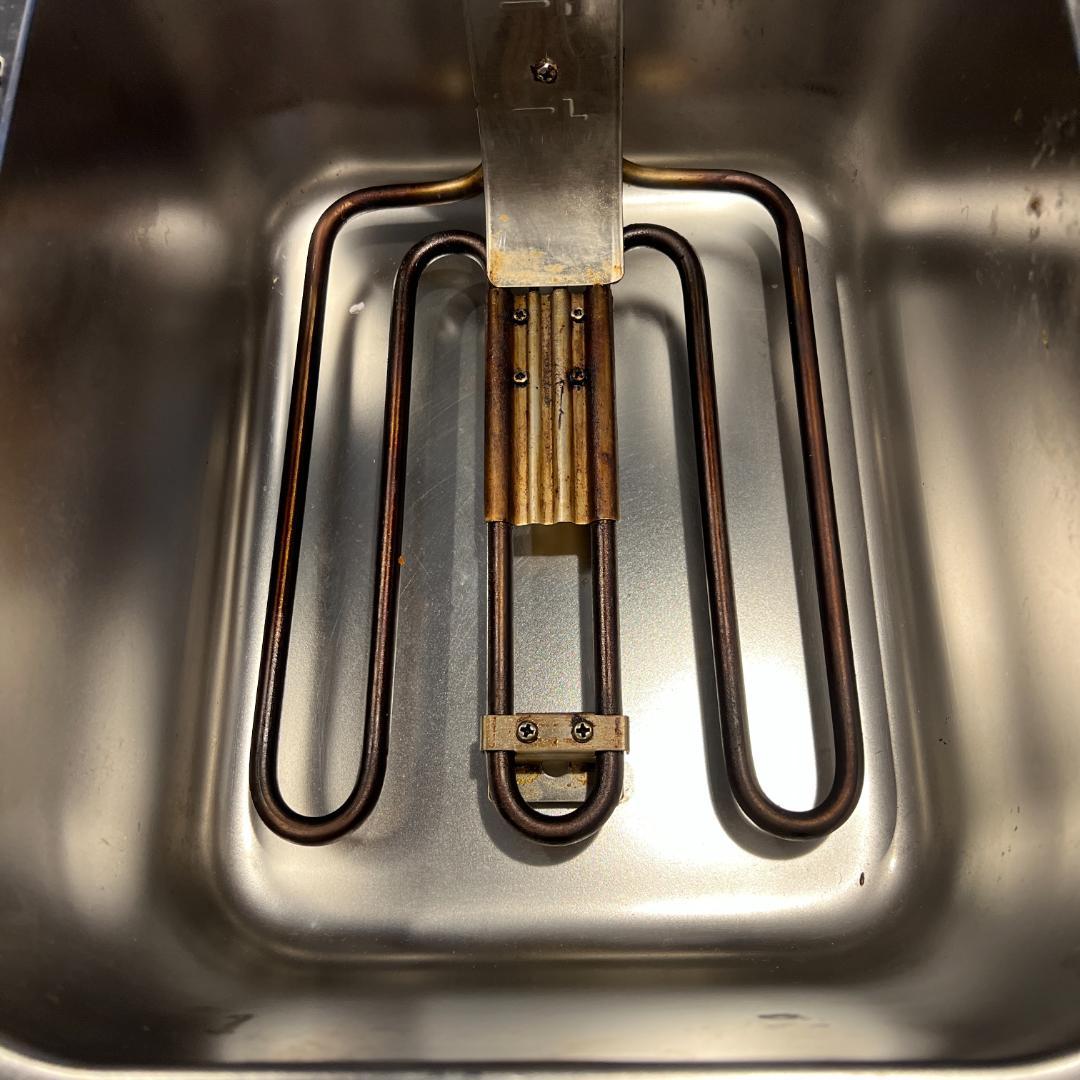 電気フライヤー 2槽式 卓上タイプ KIPROSTAR PRO-6.0FELW