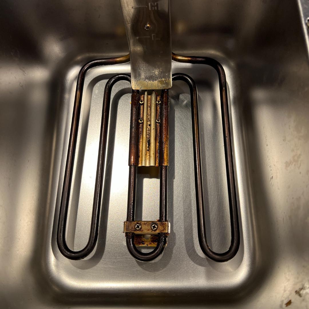 電気フライヤー 2槽式 卓上タイプ KIPROSTAR PRO-6.0FELW