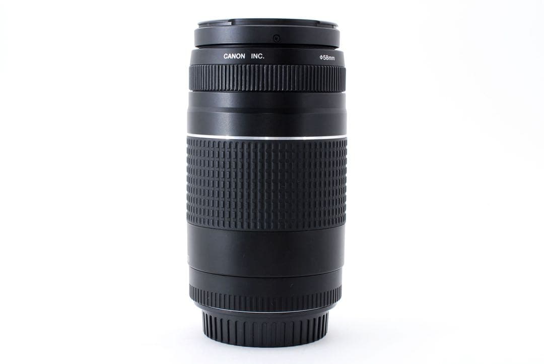 望遠レンズ/フード付/CANON EF 75-300mm F4-5.6 III