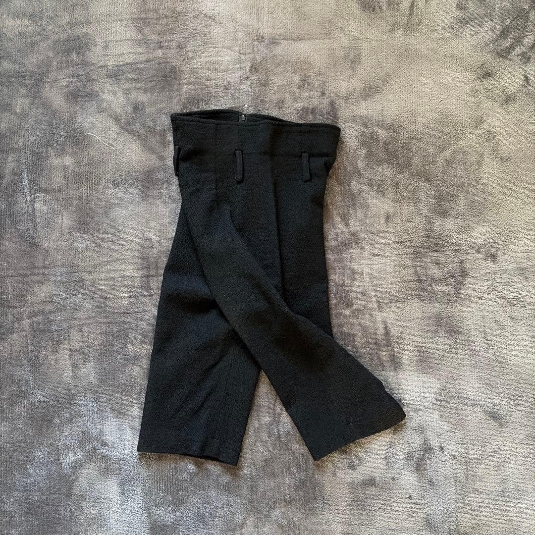 希少 90s アーカイブトリココムデギャルソン　ブークレ　ウール　サルエルパンツ