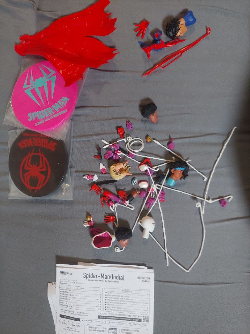 バラ売り可能！スパイダーマンフィギュアセット