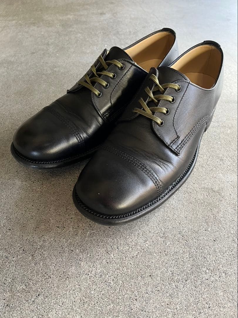 サンダース2545BOW B.G.S. DERBY SHOE ワクシーレザー