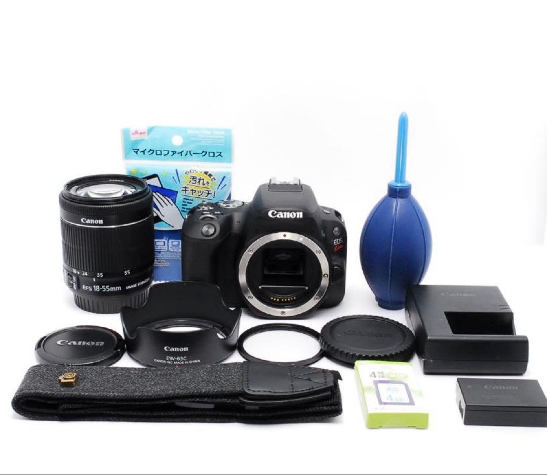 ショット数新品級❤️Canon kiss X9❤️Wi-Fi搭載✨一眼レフカメラ
