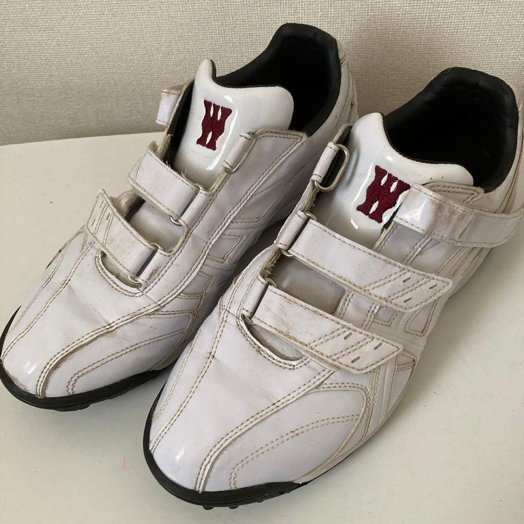 値下　アシックス　早稲田　野球　トレーニングシューズ　27 cm