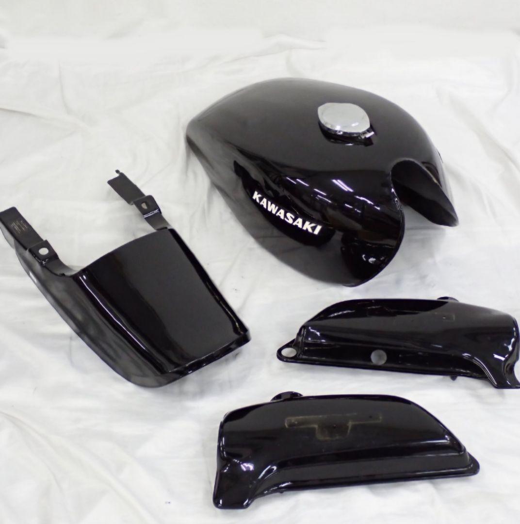 カワサキ Z1/Z2用 外装 3点セット ドレミコレクション 黒豆 内プレス