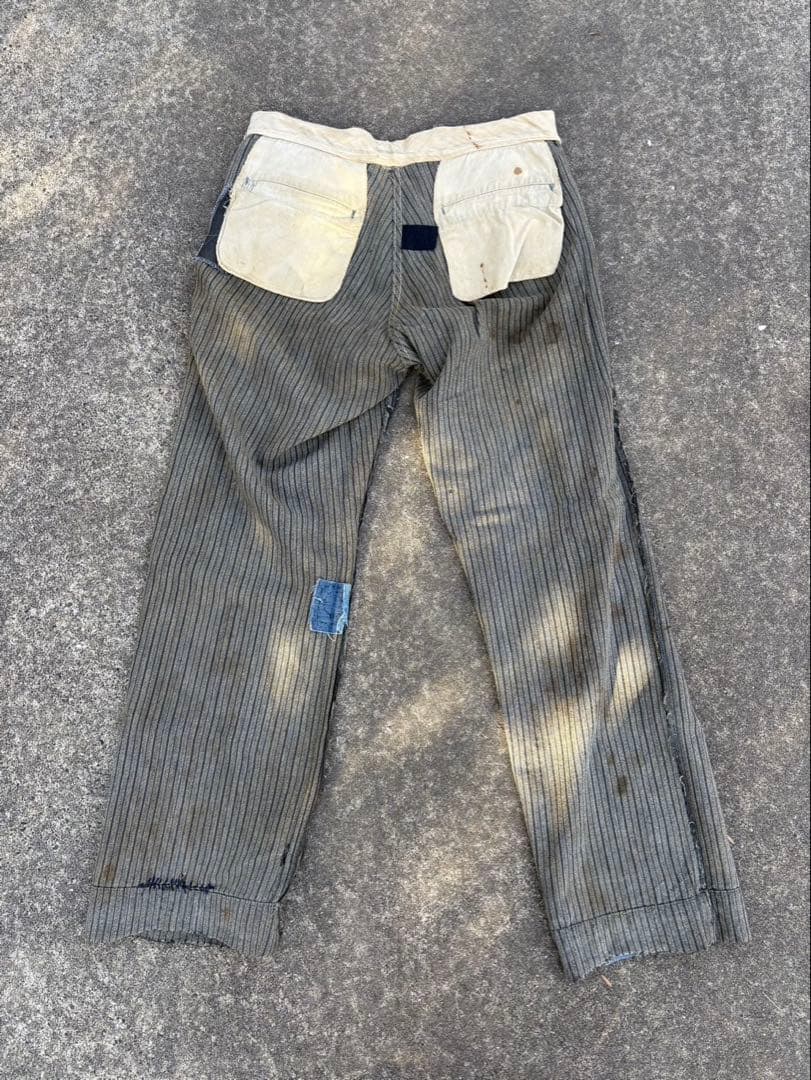 30s ワークパンツ ヴィンテージ