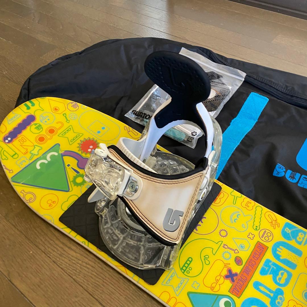 バートン　キッズ　 スノーボード3点セット　90