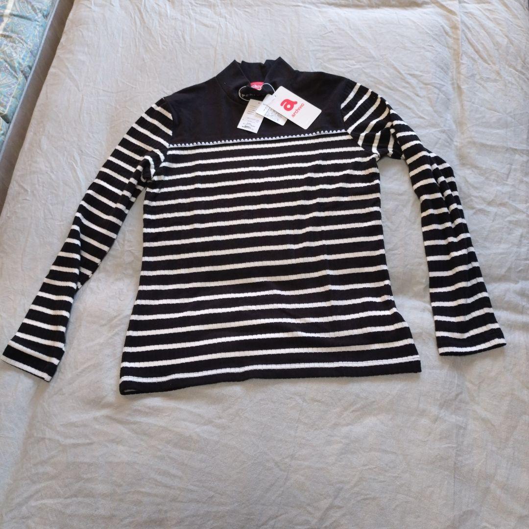 新品　お値下げ　アルチビオゴルフウェアリブニット