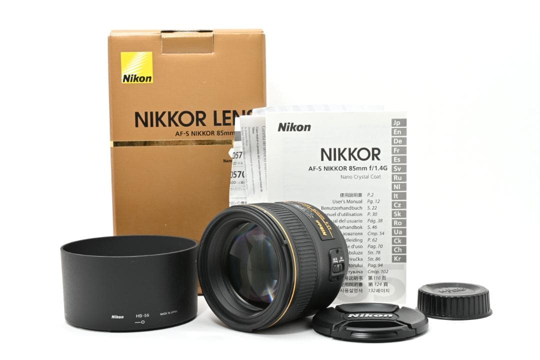★極上美品★ Nikon ニコン AF-S NIKKOR 85mm F1.4G