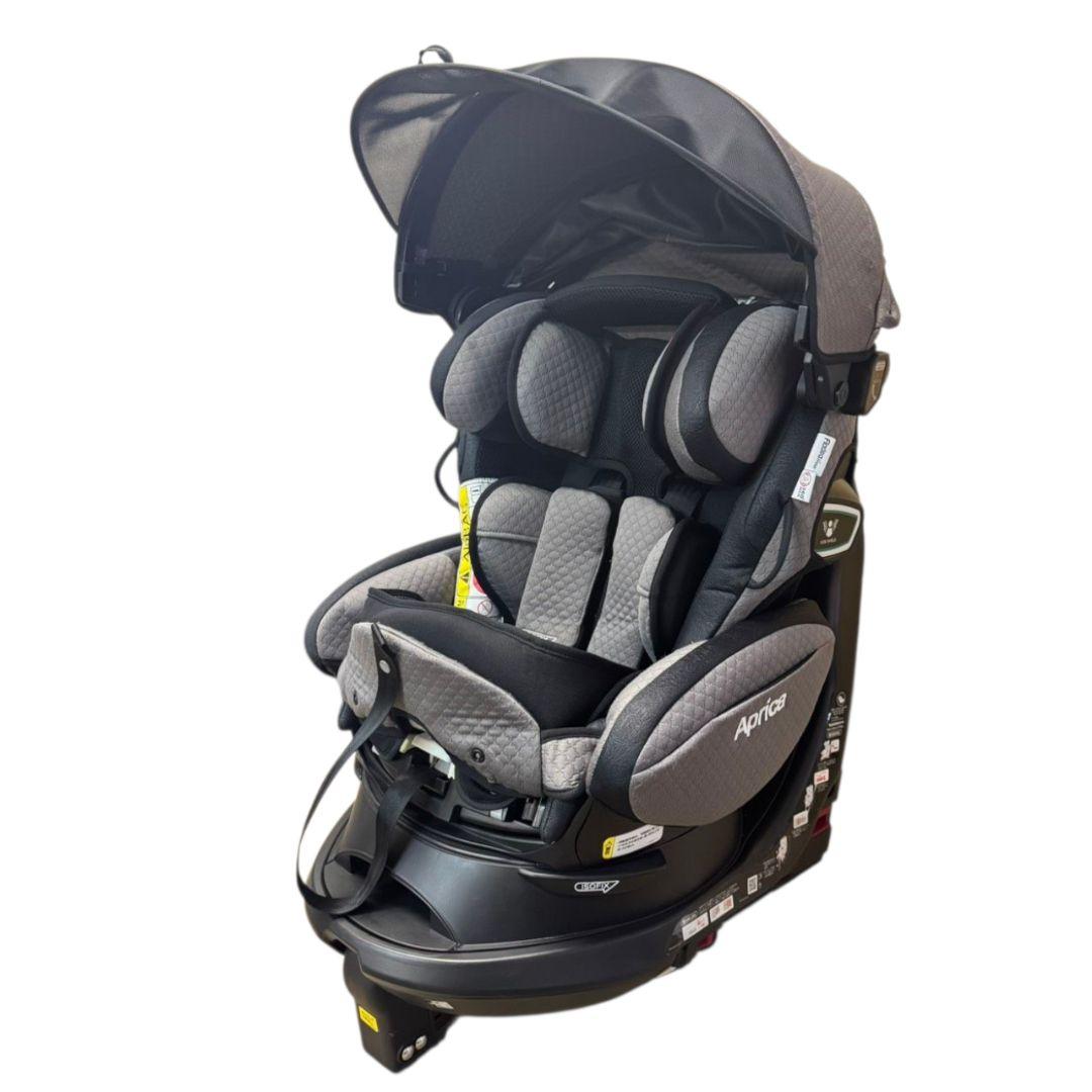 【クリーニング済】アップリカ ISOFIX 360°セーフティープレミアムAB