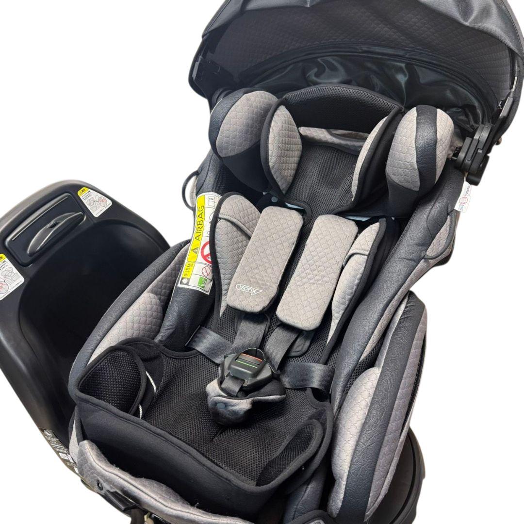 【クリーニング済】アップリカ ISOFIX 360°セーフティープレミアムAB