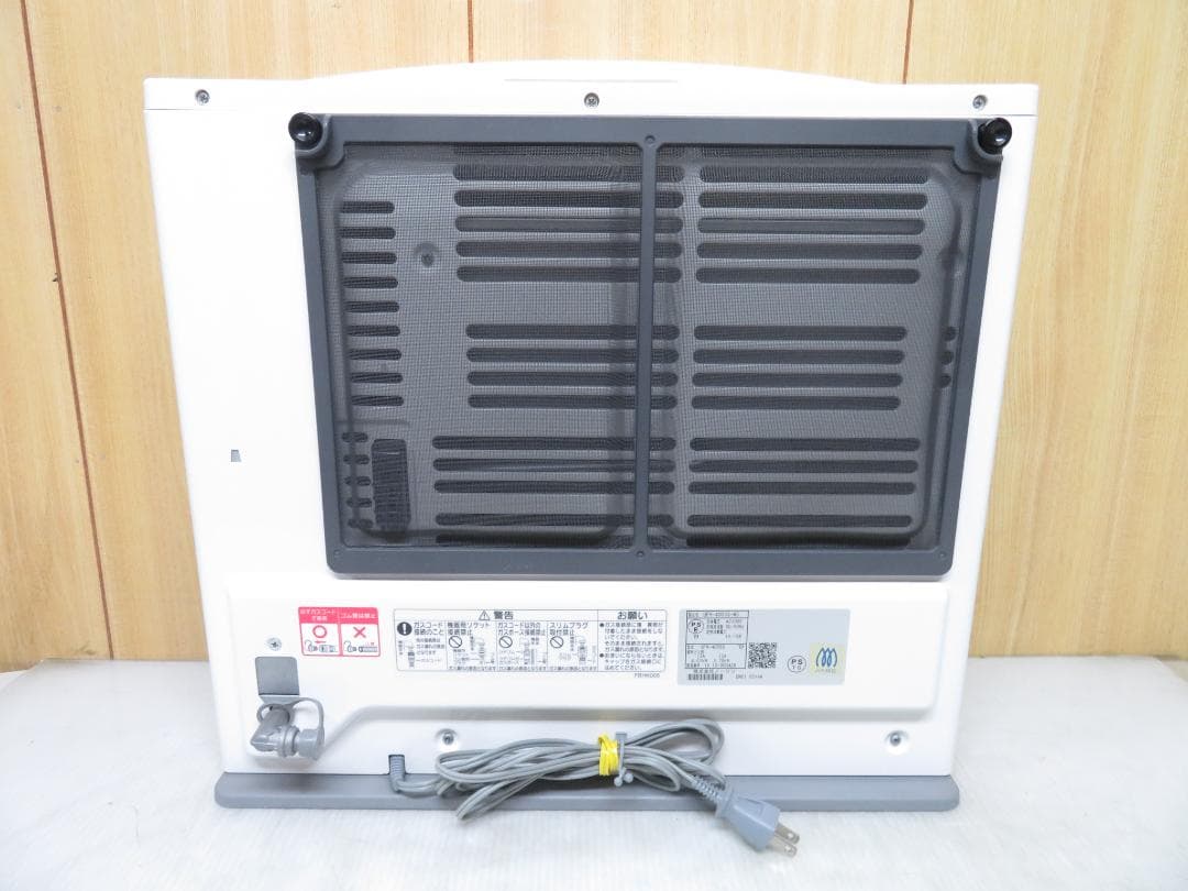 ノーリツ 2019年製 都市ガス用 ガスファンヒーター ～15畳 ガスコード付き
