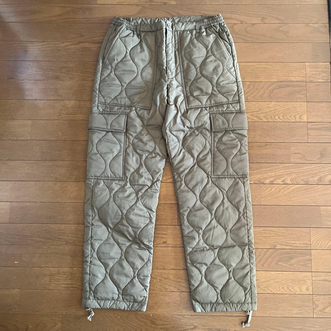 TAION　ミリタリー カーゴ ダウンパンツ オリーブ　XL