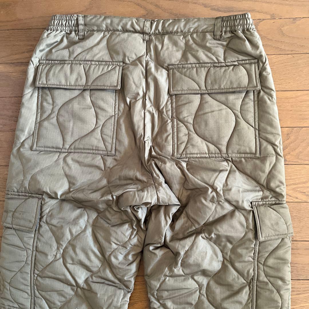 TAION　ミリタリー カーゴ ダウンパンツ オリーブ　XL
