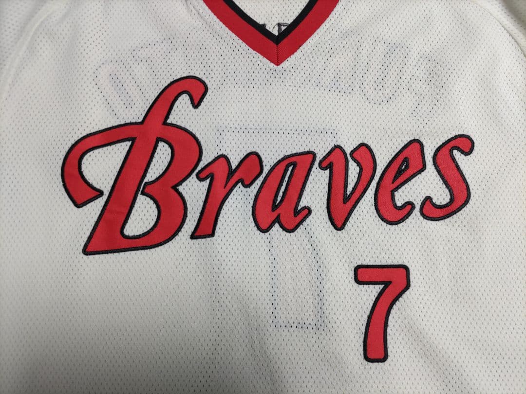 阪急ブレーブス　復刻ホームユニフォーム　7　福本豊