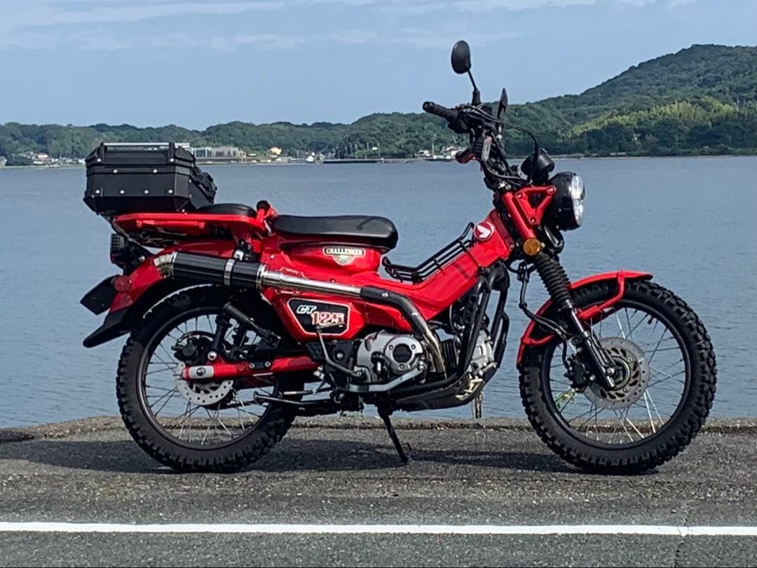 Realizeマフラー　CT125ハンターカブ