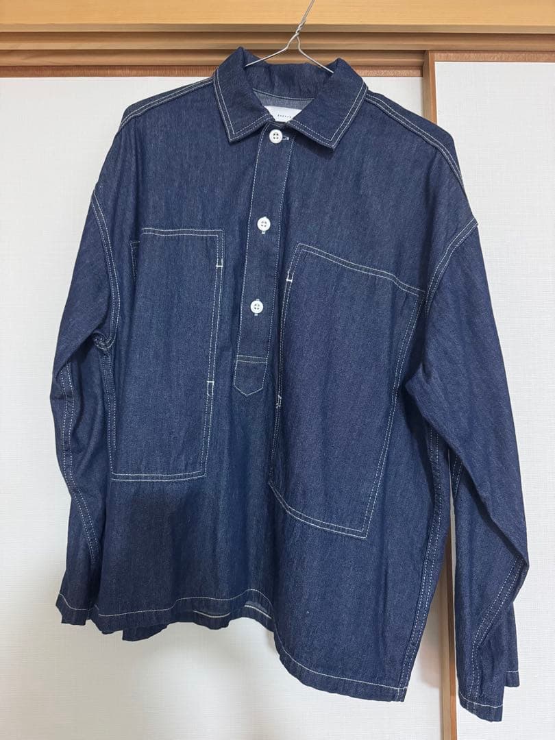 【かぐれ】デニムプルオーバーシャツ INDIGO ※最終値下げ※