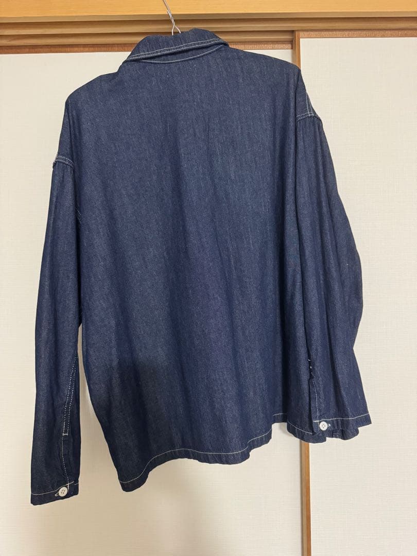 【かぐれ】デニムプルオーバーシャツ INDIGO ※最終値下げ※