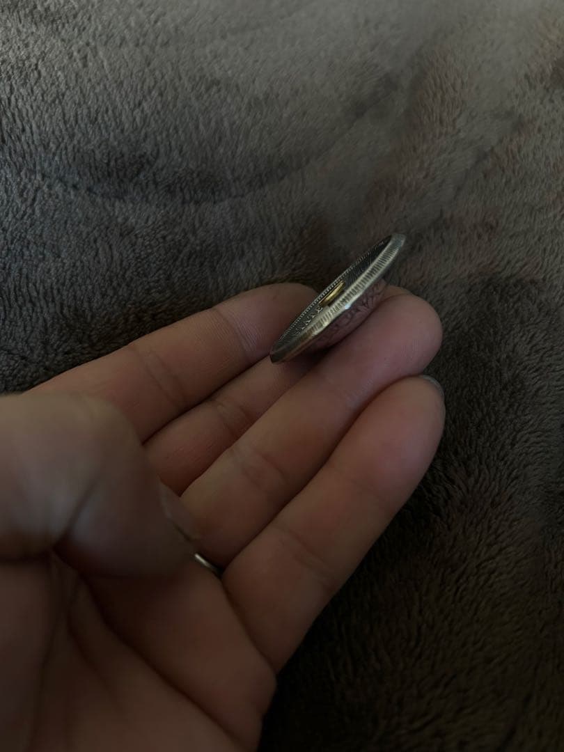 モルガン銀貨コンチョ　ウォレットパーツ