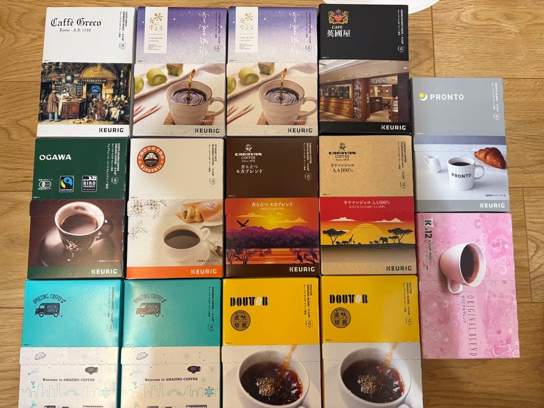 キューリグ　英国屋　プロント　サンマルク