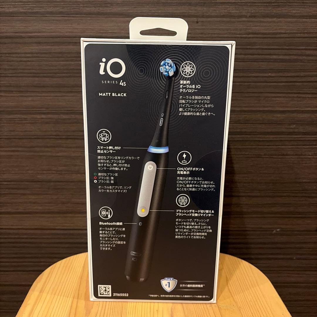 オーラルB iO4 S マットブラックE [iOG4.1B6.0 BK]