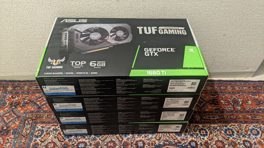 グラフィックボード・グラボ・ビデオカード ASUS TUF Gaming GeForce GTX 1660 Ti 6GB