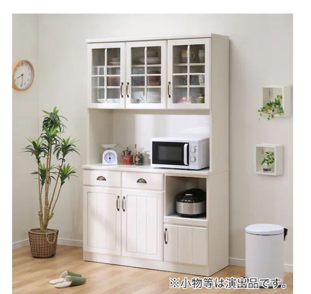 ニトリ　ミランダ　食器棚　キッチンボード