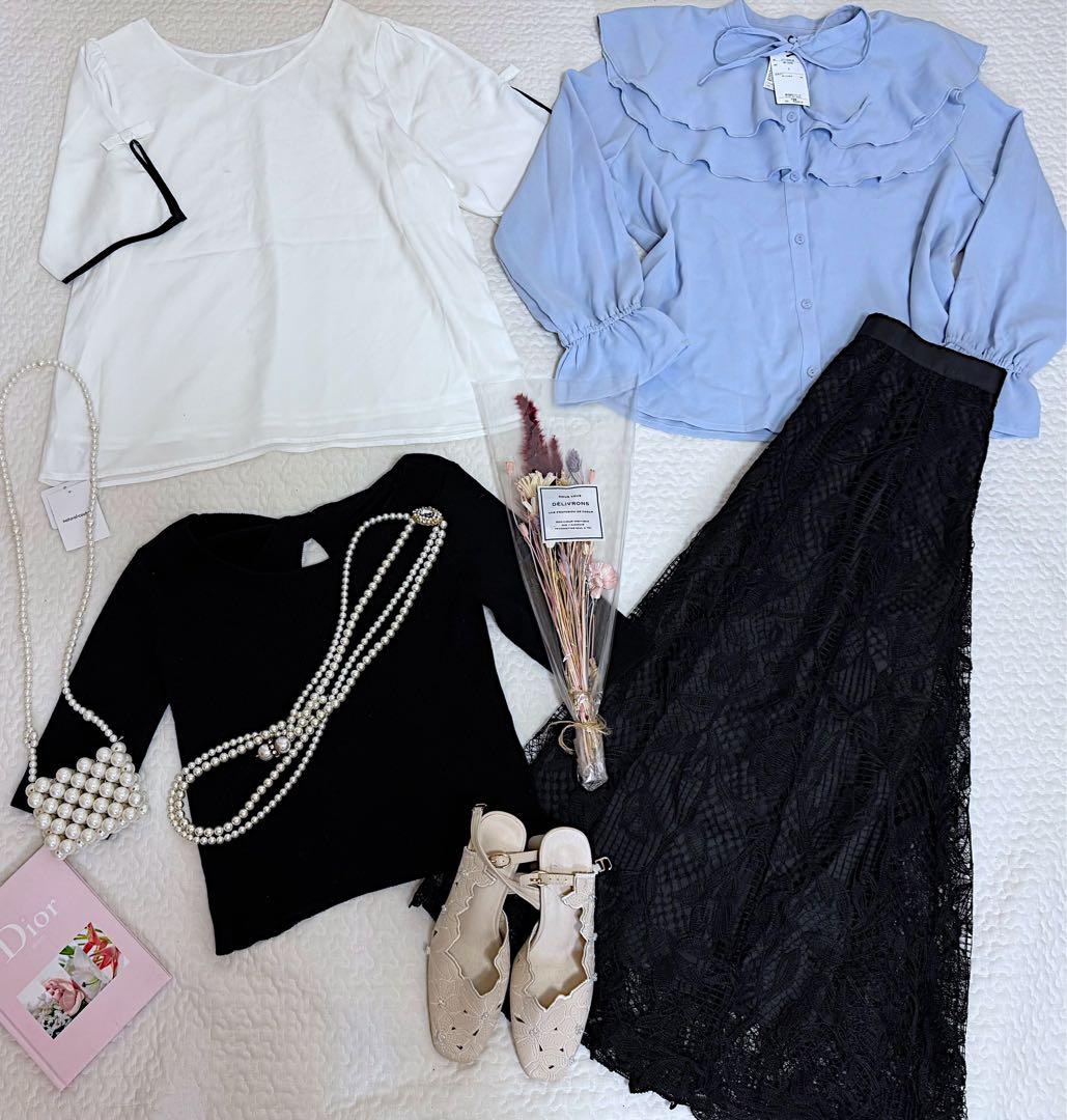 新作入荷♡数量限定◎ 大人フェミニンレディース服コーデ売り　綺麗め美人　大人百花