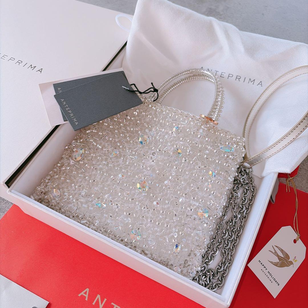 アンテプリマ999 /クリスタル スクエア スモール/ピュアシルバー