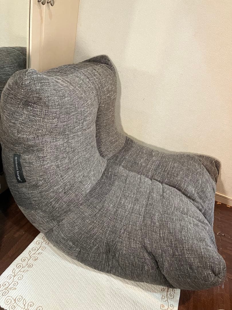 ambient lounge リクライニングソファ ダークグレー　特殊防水加工