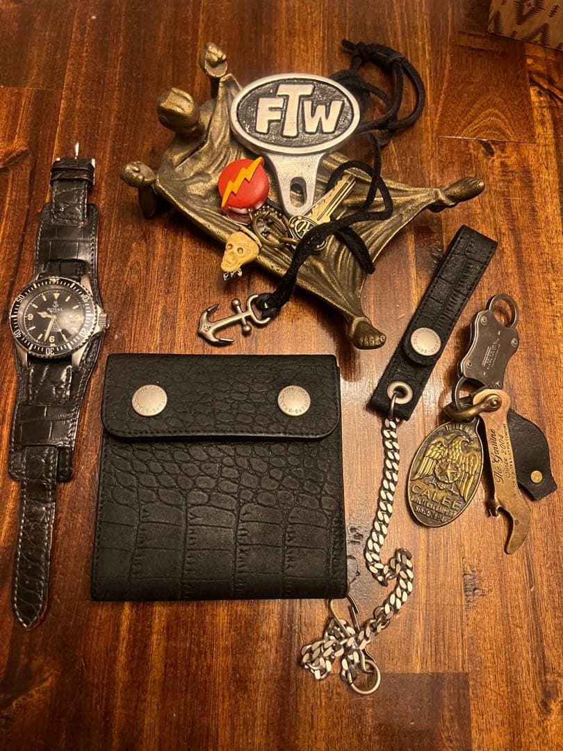 WTAPS × VANS 店舗限定　激レア　チェーンウォレット　オールレザー