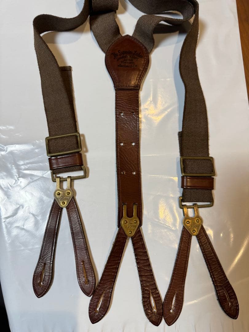 THE SUPERIOR LABOR ザシュペリオールレイバー　サスペンダー
