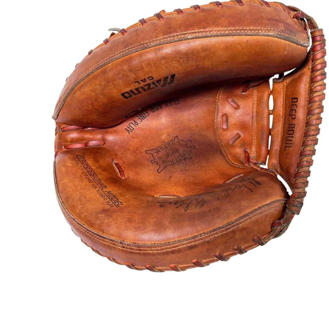 【希少】旧ミズノ キャッチャーミット ワールドウィン プロモデル 大人