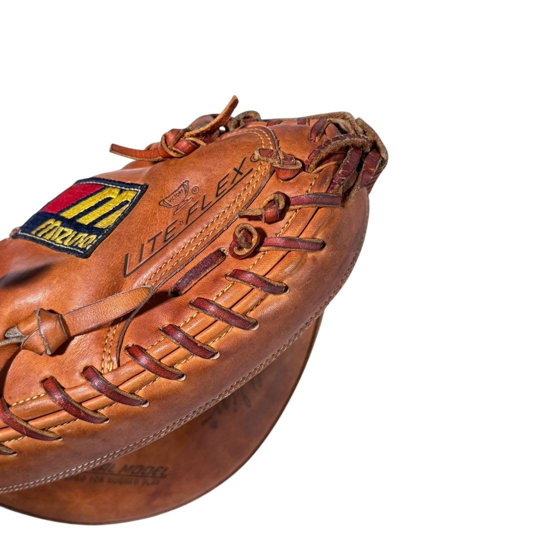 【希少】旧ミズノ キャッチャーミット ワールドウィン プロモデル 大人