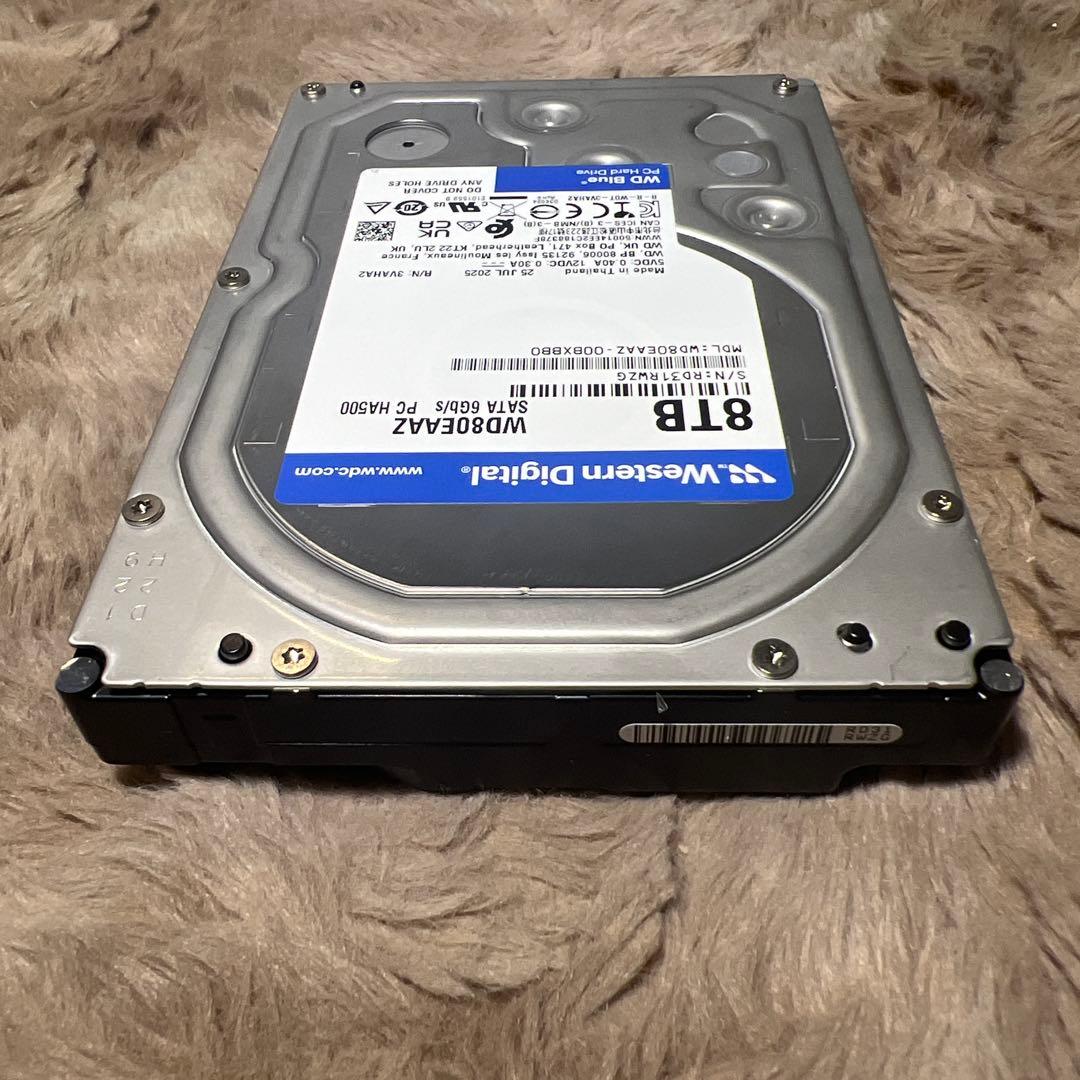 ジャンク品 Western Digital 8TB WD80EAAZ