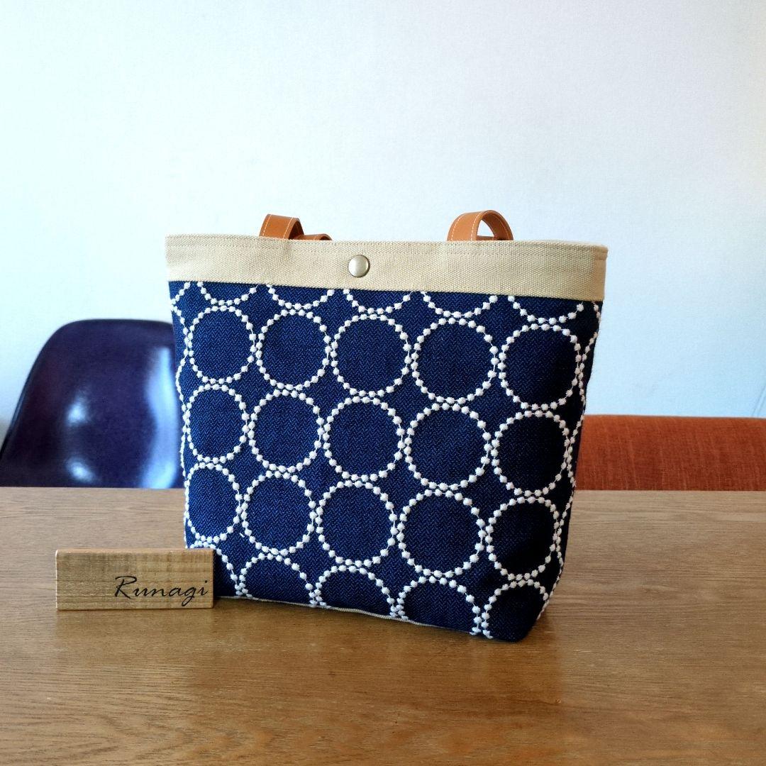 シンプル ハンドバッグ＊ミナペルホネン タンバリン