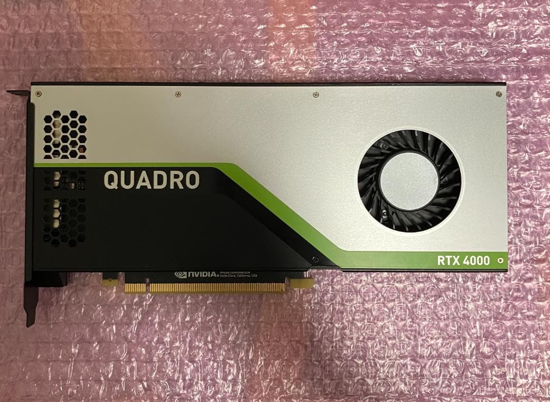 値下げ不可 Quadro RTX 4000 8GB 動作保証 0330