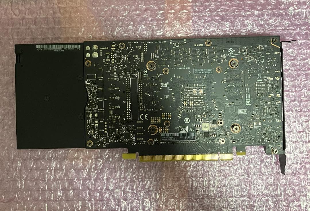 値下げ不可 Quadro RTX 4000 8GB 動作保証 0330