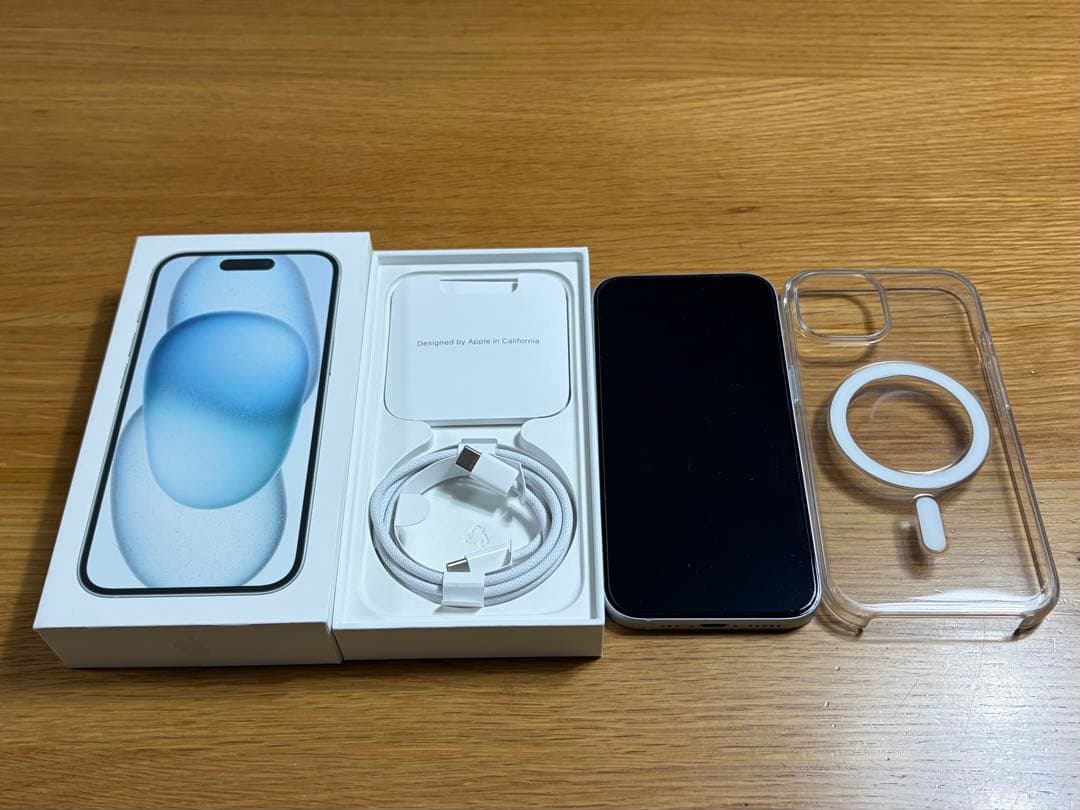 ⭐︎美品⭐︎Apple iPhone 15 256GB 本体 SIMフリー ブルー