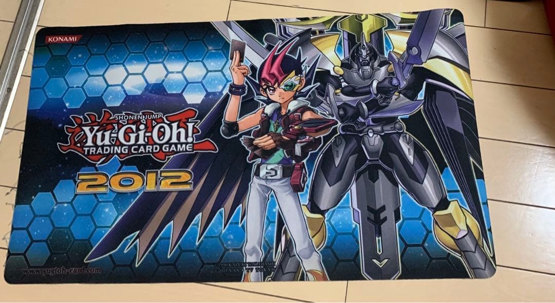 遊戯王　プレイマット　九十九遊馬　中古品