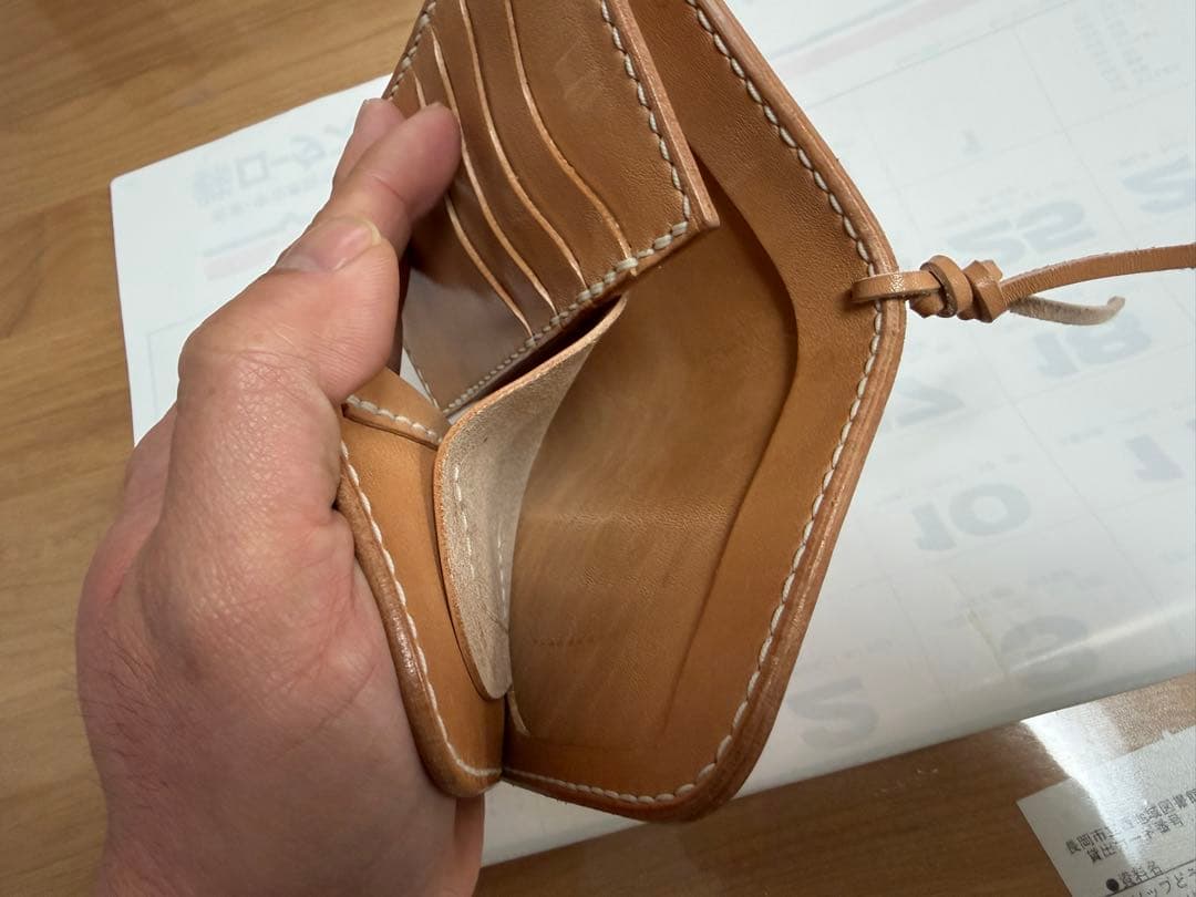 r*m様 大輔レザー　ミドルウォレット