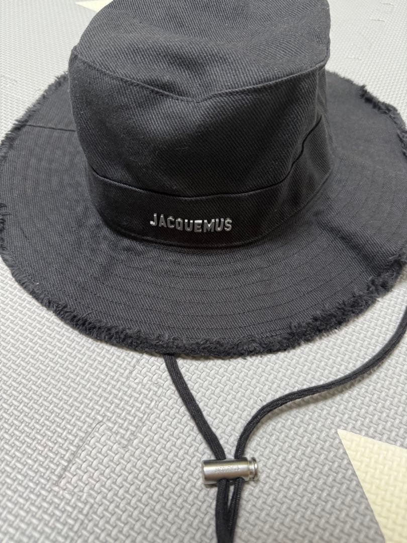 Jacquemus ル・ボブアーティチョークバケットハットブラック